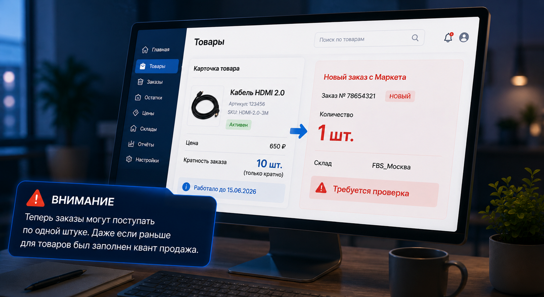 Яндекс Маркет останавливает продажу товаров квантами