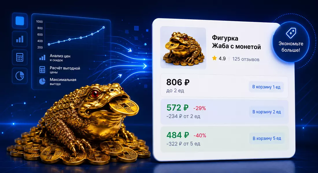 Скидки от количества на маркетплейсе Ozon