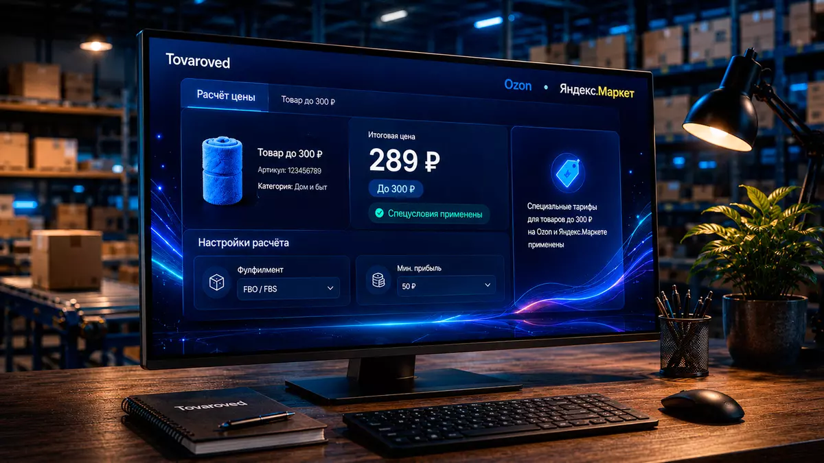 Расчёт цен для товаров до 300 рублей