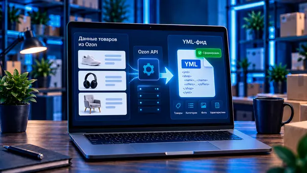 YML-фид по данным из Ozon: зачем он нужен и как его получить