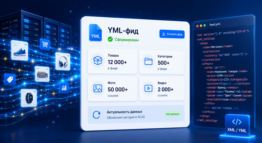 Генерация YML-фида по данным из Ozon